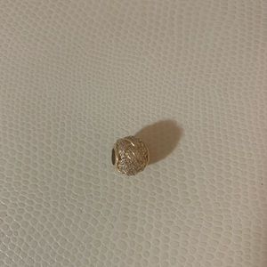 Pandora 14k gold sparkling charm